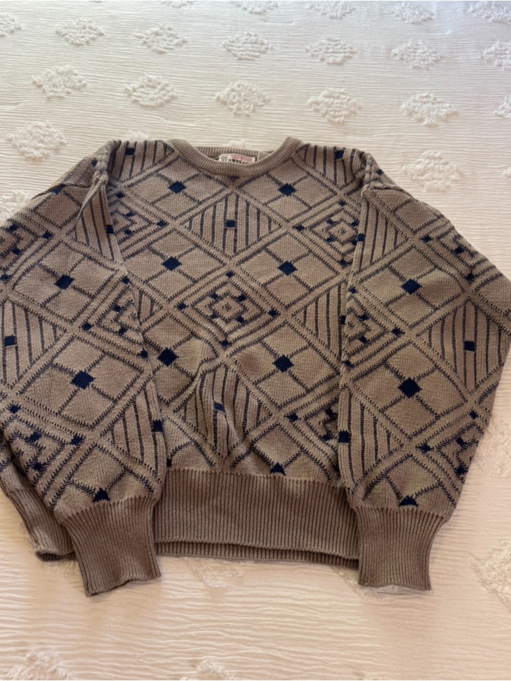 1990s Geometric Pullover